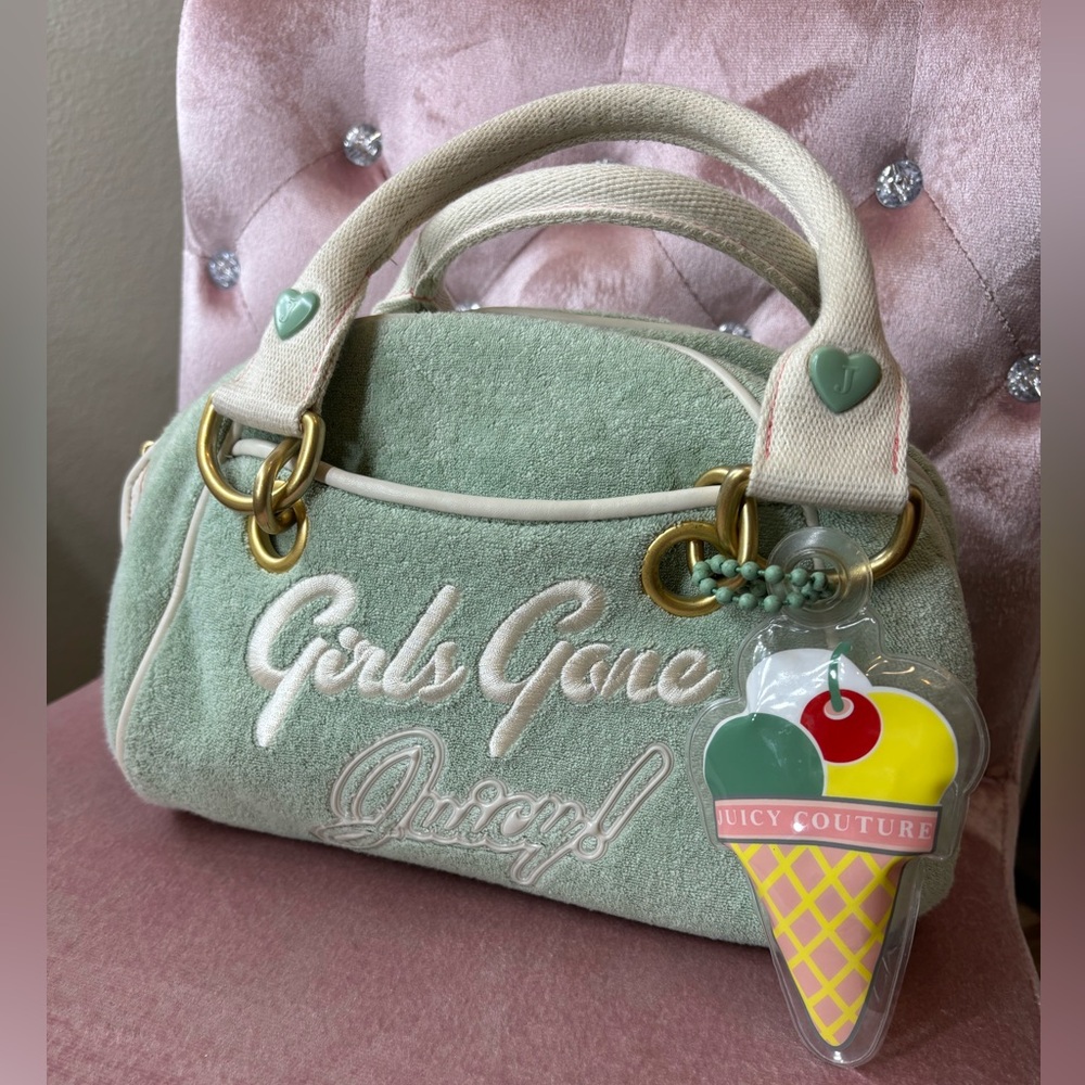 Juicy Couture rare Gelato Bowler bag